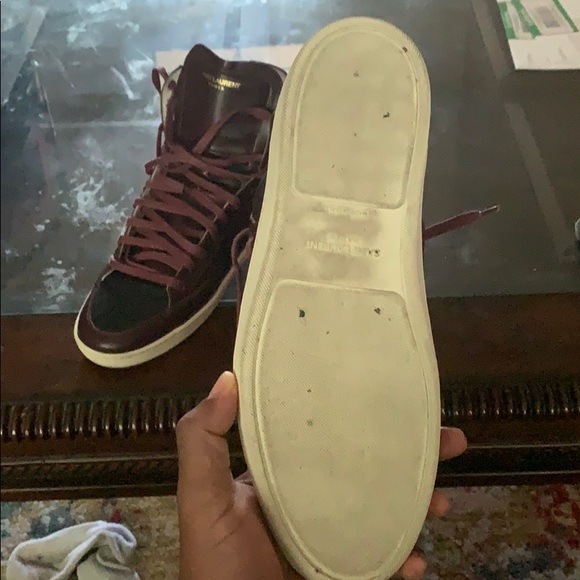 Saint Laurent high top classic sneaker - Picture 2 of 3
